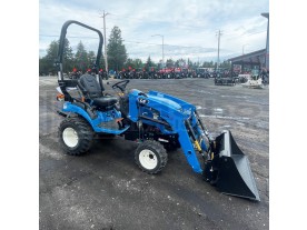 25HP Diesel 4x4 Tractor with Front Loader, Hydrostatic Transmission, LS Model MT125HST