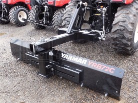 72" (6') 3-Point Tractor Rental Rear Angle Blade