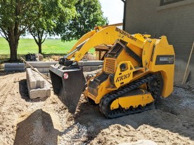 Mini Track Loader Skid Steer, Baumalight Model TRL620Y