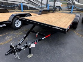 18' Tilt Deck Equipment Trailer Rentals, 7,000 lbs GVWR, Eagle Model E4TB718TA2-13