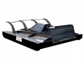 72" Heavy Duty Skid Steer Rental Hydraulic Rotary Brush Cutter