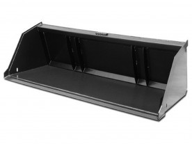 84" High Volume Snow Bucket, Skid Steer Quick-Attach