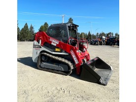 10,000 lbs Track Loader, Enclosed Cab, Heat, AC, High Flow, 2-Speed Travel, Takeuchi Model TL10V2
