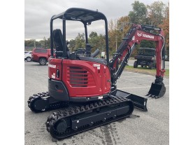 8,000 lbs. Mini Excavator, 4-Way Dozer Blade, Yanmar Model ViO35-7A-51 - NO THUMB