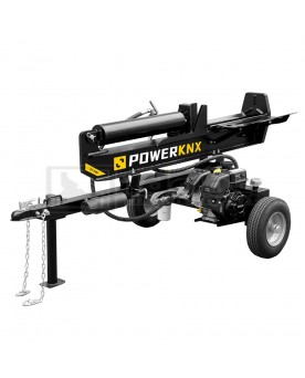 25-Ton PowerKNX Horizontal & Vertical Log Splitter, Gas Powered, Towable