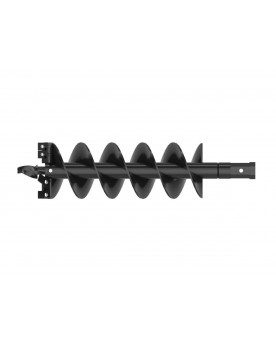 6" x 42" Mini Skid Steer Post Hole Auger Bit, 2" Hex