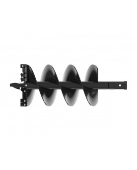 18" x 48" Heavy Duty Rental Skid Steer Post Hole Auger Bit, 2" Hex