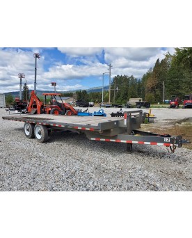 22'-6" 3/4 Tilt Deckover Equipment Trailer, 16,000 lbs GVWR, BP01144-12