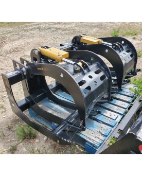 66" Heavy Duty Skid Steer Root & Brush Grapple