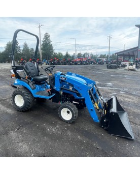 25HP Diesel 4x4 Tractor with Front Loader, Hydrostatic Transmission, LS Model MT125HST