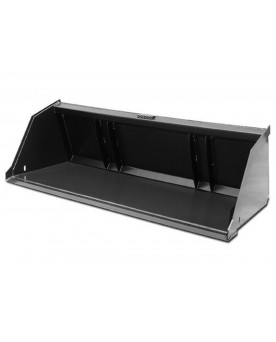 84" High Volume Snow Bucket, Skid Steer Quick-Attach