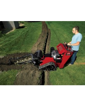 Toro Walk-Behind Trencher Model TRX-20, 36" x 4" Combo Chain (Includes Trailer)