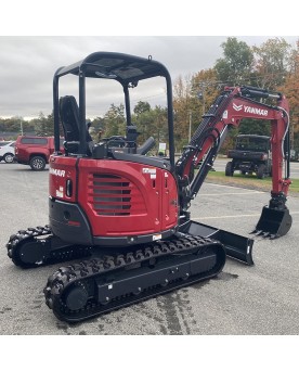 8,000 lbs. Mini Excavator, 4-Way Dozer Blade, Yanmar Model ViO35-7A-51 - NO THUMB