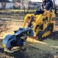Mini Skid Steer Stump Grinder