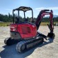 9,500 lbs Mini Excavator, 6-Way Angle Dozer Blade, Hydraulic Thumb, Yanmar Model SV40