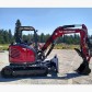 9,500 lbs Mini Excavator, 6-Way Angle Dozer Blade, Hydraulic Thumb, Yanmar Model SV40