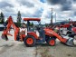 47HP Diesel 4x4 Tractor Loader Backhoe Rental with Hydraulic Thumb, Hydrostatic Transmission, Kubota Model L47