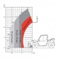 19' Lift Height, Telehandler Extending Boom Forklift, 5,500 lbs Capacity, Skyjack Model SJ519TH