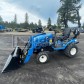 25HP Diesel 4x4 Tractor with Front Loader, Hydrostatic Transmission, LS Model MT125HST