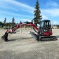 9,500 lbs Mini Excavator, Enclosed Cab, 6-Way Angle Dozer Blade, Hydraulic Thumb, Yanmar Model SV40-2