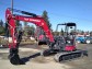 12,000 lbs Mini Excavator Rental, Hydraulic Thumb, 4-Way Dozer Blade, Yanmar Model ViO55-6A