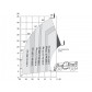 43' Lift Height, Telehandler Rental Extending Boom Forklift, 8,000 lbs Capacity, Skyjack Model TH843